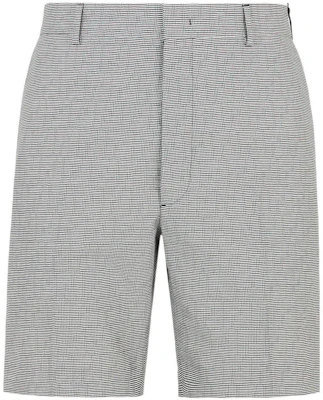 FENDI FW22 Wool Shorts Micro Checkered Pattern Gray White. FB0521AKC4F0W90 Buy FENDI FW22 Wool Shorts Micro Checkered Pattern Gray White. FB0521AKC4F0W90