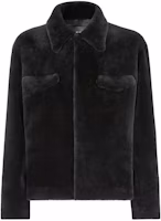 Fendi FW22 Black Solid Color Single-Breasted Jacket Coat FM0194AKTQF0GME Fendi FW22 Black Solid Color Single-Breasted Jacket Coat FM0194AKTQF0GME