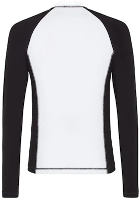 FENDI FW22 Colorblock Crewneck Long Sleeve T-Shirt Unisex Black/White FAF663-AM0AF-0J8Z Lookbook FENDI FW22 Colorblock Crewneck Long Sleeve T-Shirt Unisex Black/White FAF663-AM0AF-0J8Z