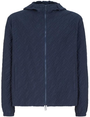 FENDI FW22 Embossed Logo Hoodie Jacket Blue. FW1190AM80F1J79 Order FENDI FW22 Embossed Logo Hoodie Jacket Blue. FW1190AM80F1J79