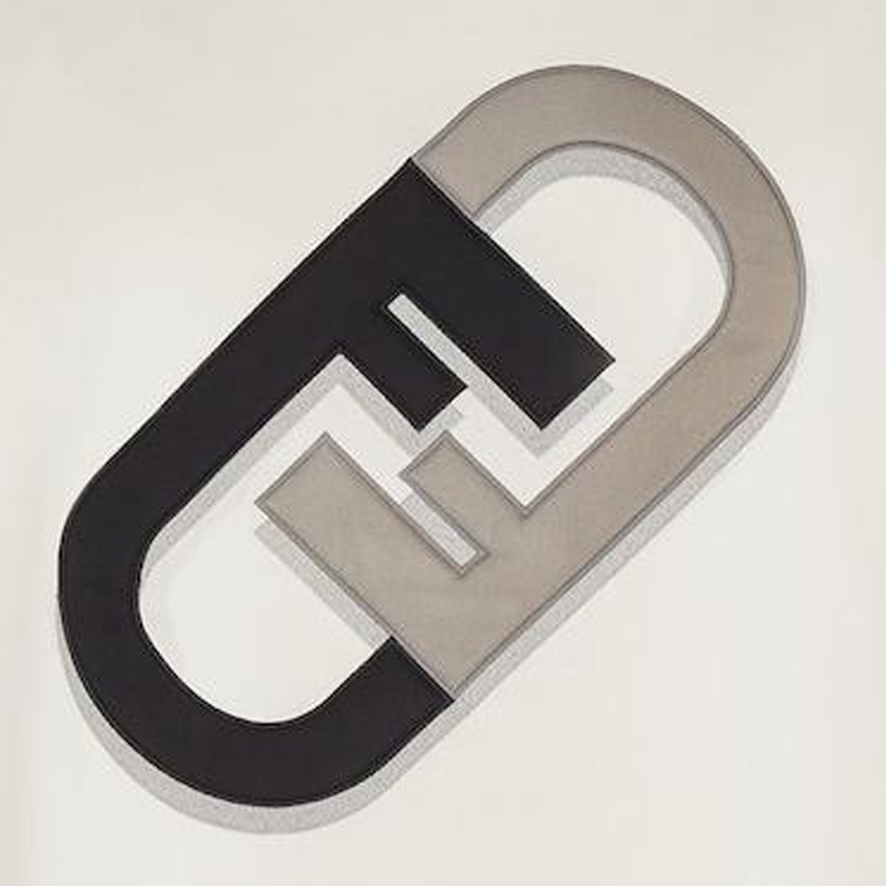 FENDI FW22 Geometric Print Crewneck Short Sleeve T-Shirt Men’s Off-White FY0894AL67F0QA0 圖 8