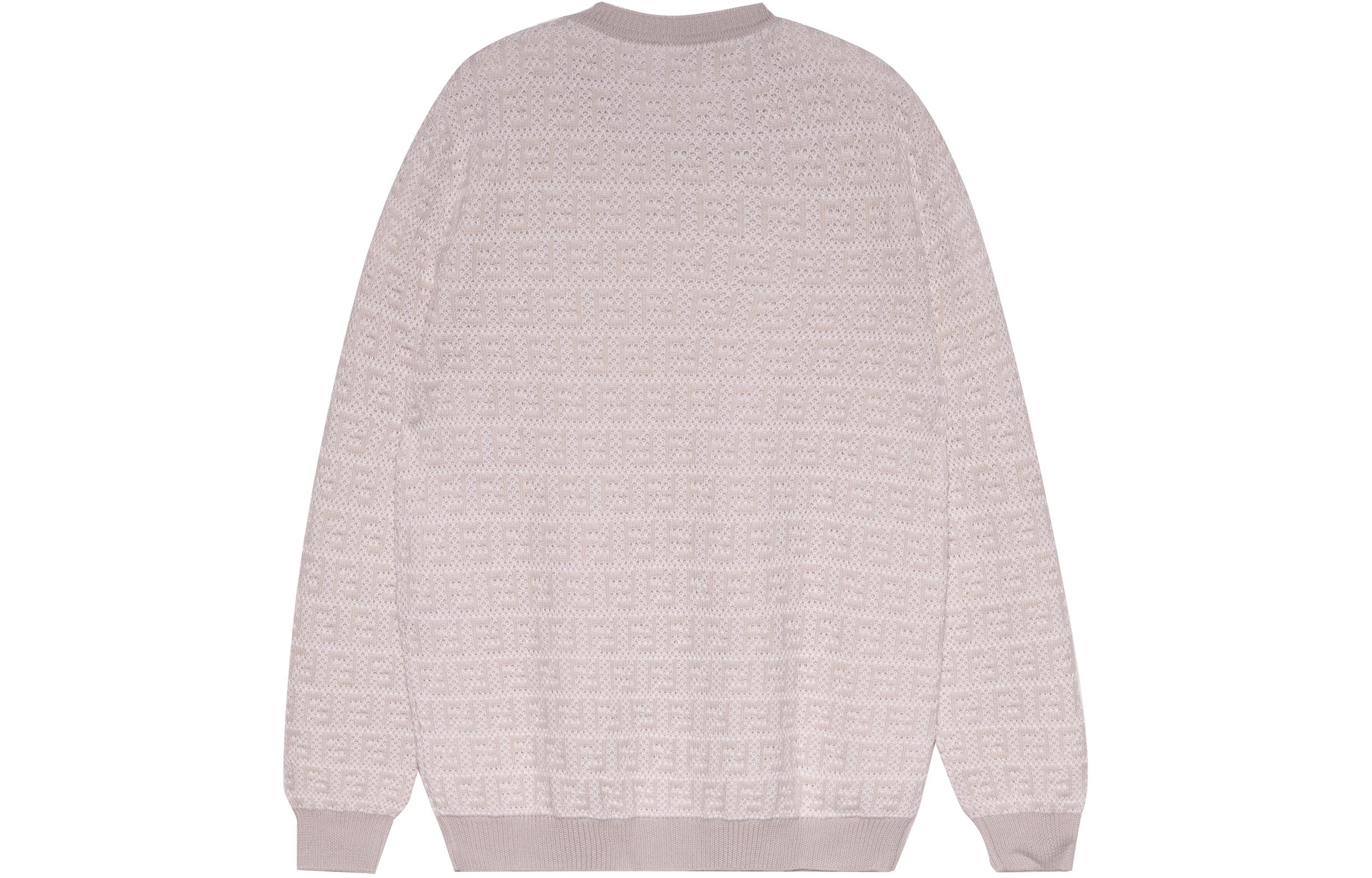 Lookbook 芬迪 FW22 粉色羊毛长袖圆领毛衣 FZX034AKFSF1HXT