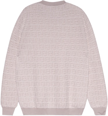 FENDI FW22 Pink Wool Crewneck Pullover Sweater Long Sleeve. FZX034AKFSF1HXT Lookbook FENDI FW22 Pink Wool Crewneck Pullover Sweater Long Sleeve. FZX034AKFSF1HXT
