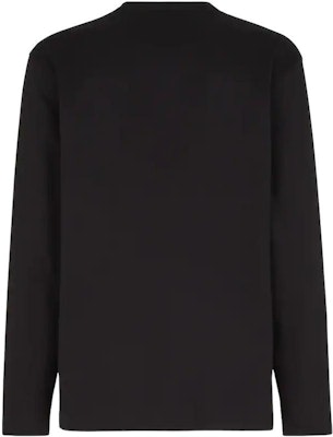 FENDI FW22 Plain Crewneck Long Sleeve Sweatshirt Black FY1187AM7FF0QA1 Lookbook FENDI FW22 Plain Crewneck Long Sleeve Sweatshirt Black FY1187AM7FF0QA1