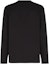 Lookbook FENDI FW22 Plain Crewneck Long Sleeve Sweatshirt Black FY1187AM7FF0QA1