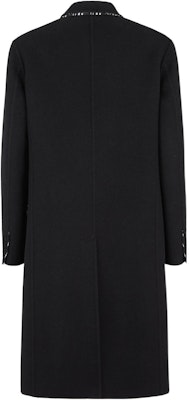 FENDI FW22 Jaket Logo Reversible Panjang Sedang Hitam Fashion. FF0622AL57F1I8O Lookbook FENDI FW22 Jaket Logo Reversible Panjang Sedang Hitam Fashion. FF0622AL57F1I8O