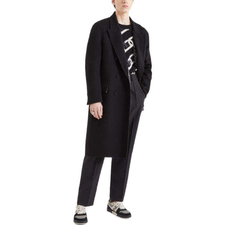 Purchase FENDI FW22 Jaket Logo Reversible Panjang Sedang Hitam Fashion. FF0622AL57F1I8O