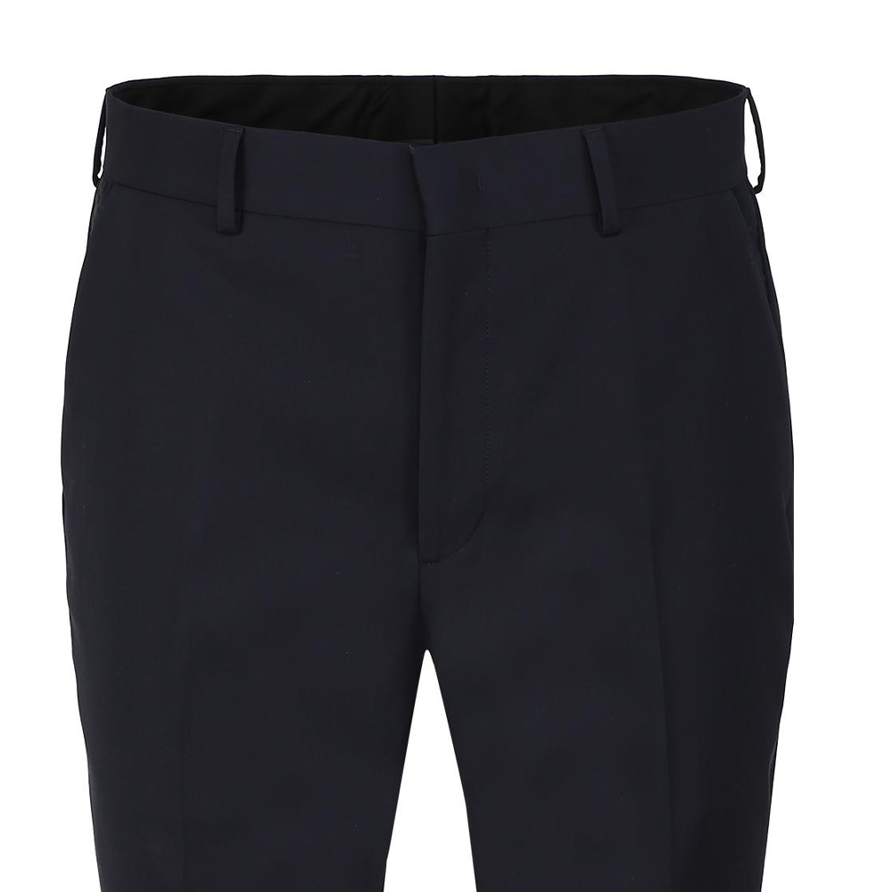 Details for 芬迪 FW22 男士纯色高腰修身长裤 深蓝色 FB0366AANGF0UV6