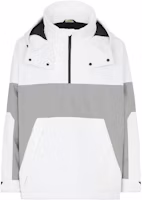 Fendi FW22 White Check Logo Patch Half-Zip Hooded Jacket Men’s FAA851AM0GF11H9 Fendi FW22 White Check Logo Patch Half-Zip Hooded Jacket Men’s FAA851AM0GF11H9