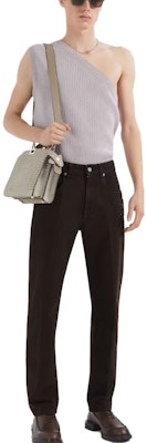 FENDI FW23 Brown Straight-Leg Jeans with Zipper Side Pocket and Patch. FLP288APSXF0QD5 Shop FENDI FW23 Brown Straight-Leg Jeans with Zipper Side Pocket and Patch. FLP288APSXF0QD5