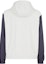 Lookbook FENDI FW23 White Reversible Letter Print Colorblock Hooded Jacket FAA908APXIF-1N18