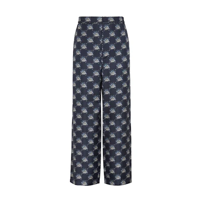FENDI FW23 All-Over Print Straight-Leg Casual Pants Men’s Blue. FB0748AQIGF1AJR