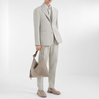 FENDI FW23 Monogram Print Single-Breasted Blazer Beige Jacket FJ0768APOKF0QB9 Shop FENDI FW23 Monogram Print Single-Breasted Blazer Beige Jacket FJ0768APOKF0QB9