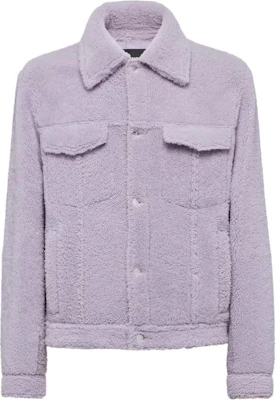 Fendi FW23 Pastel Purple Single-Breasted Belted Jacket FM0234ANE3F1BKJ Buy Fendi FW23 Pastel Purple Single-Breasted Belted Jacket FM0234ANE3F1BKJ