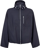 Fendi FW23 Solid Color Full-Zip Hoodie Jacket Mens Blue FW1295AQMPF0-3LQ Fendi FW23 Solid Color Full-Zip Hoodie Jacket Mens Blue FW1295AQMPF0-3LQ