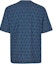 Lookbook FENDI FW24 Pattern Print Loose Fit Crewneck T-Shirt Men’s Blue FY0936ASDRF0H5A