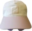 Order Fendi Genuine Leather Visor Hat with Sunglasses in Pink Beige. FE40022U-0059U