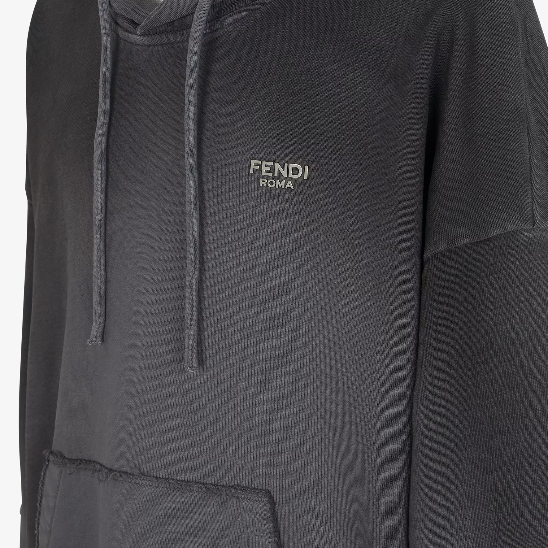 Purchase 芬迪渐变标志长袖卫衣 黑色 FY1253APM7F0QA1