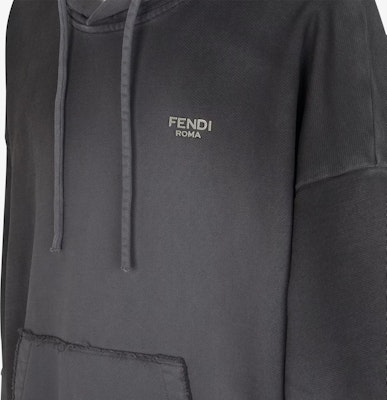 FENDI Gradient Logo Long Sleeve Sweatshirt Black. FY1253APM7F0QA1 Purchase FENDI Gradient Logo Long Sleeve Sweatshirt Black. FY1253APM7F0QA1