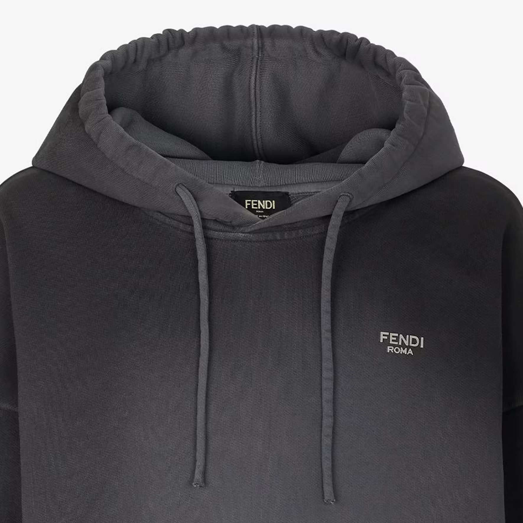 Details for 芬迪渐变标志长袖卫衣 黑色 FY1253APM7F0QA1