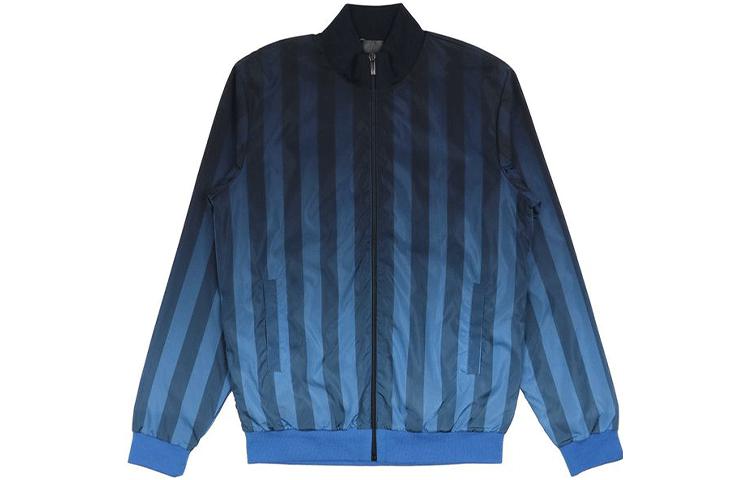 Fendi Gradient Striped Jacket - Blue FXX013T70F0EMQ