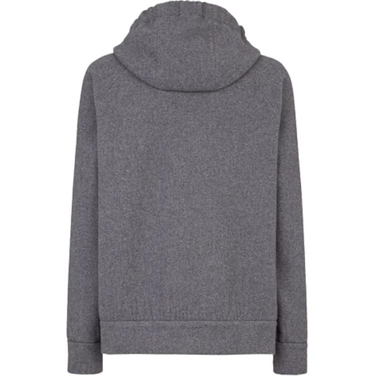 FENDI Gray Logo Striped Zipper Hoodie Long Sleeve Sweatshirt FAF639AGJPF1ES9 圖 3