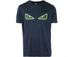 FENDI Green Monster Eyes T-Shirt FAF532A8JRF17W3 FENDI Green Monster Eyes T-Shirt FAF532A8JRF17W3