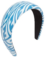 Fendi Headband FF Motif Blue Fendi Headband FF Motif Blue