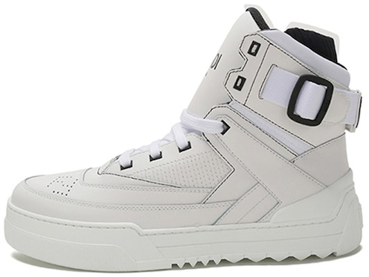 Fendi High-Top Lace-Up Fashion Sneakers 'White Leather' 7E1397SNYF14GC Buy Fendi High-Top Lace-Up Fashion Sneakers 'White Leather' 7E1397SNYF14GC