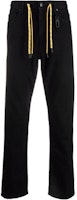 FENDI High-Waist Straight-Leg Black Drawstring Jeans FLP279AG91F0QA1 FENDI High-Waist Straight-Leg Black Drawstring Jeans FLP279AG91F0QA1