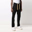 Purchase FENDI High-Waist Straight-Leg Black Drawstring Jeans FLP279AG91F0QA1