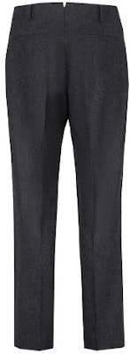 FENDI High-Waisted Straight-Leg Pants with Metal Logo - Black FB0720AGYDF0UU0 Lookbook FENDI High-Waisted Straight-Leg Pants with Metal Logo - Black FB0720AGYDF0UU0