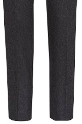 FENDI High-Waisted Straight-Leg Pants with Metal Logo - Black FB0720AGYDF0UU0 Sizing FENDI High-Waisted Straight-Leg Pants with Metal Logo - Black FB0720AGYDF0UU0