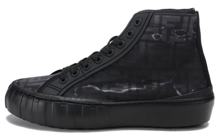 Fendi High-Top Lace-Up 'FF Jacquard'