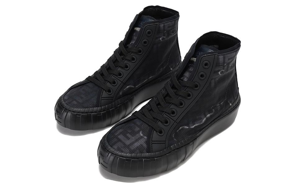 Fendi High-Top Lace-Up 'FF Jacquard' 圖 3