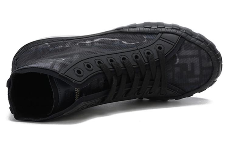Fendi High-Top Lace-Up 'FF Jacquard' 圖 5