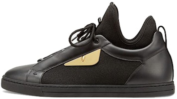 Fendi High-Top Sneakers 'Black Leather and Tech Fabric' 7E1154A2C5F0ABB Fendi High-Top Sneakers 'Black Leather and Tech Fabric' 7E1154A2C5F0ABB