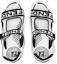 Shop Fendi Joshua Vides x Roma Ledersandale ''Schwarz Weiß'' 7X1371ABOJF1BOD