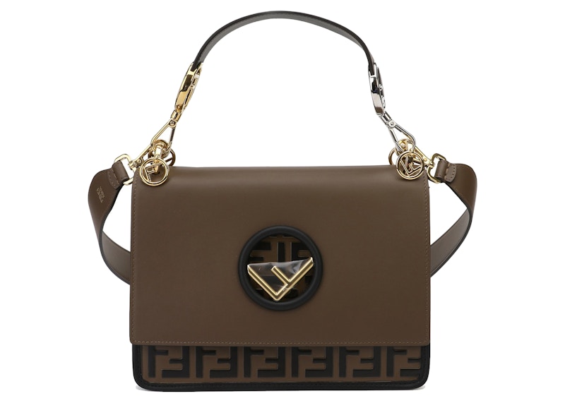 Fendi Kan I F Shoulder Bag Brown