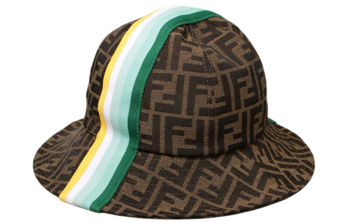 Order フェンディ キッズ カラフル モノグラム パッチワーク バケットハット JUP009-AF11-F1CWP