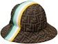 Lookbook FENDI Kids Colorful Monogram Patchwork Bucket Hat. JUP009-AF11-F1CWP
