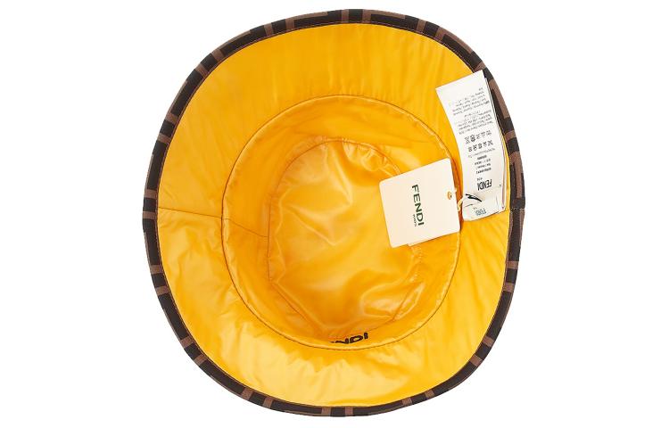 Details for Topi Baldi Boleh Balik FENDI Kids Putih Bahan Poliamida Poliester. BUP061AMRMF0ZA0