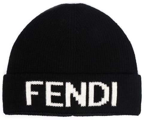 FENDI 羊毛針織徽標毛帽 - 男女通用帽款 FXQ056AI4FF0ZE7 Order FENDI 羊毛針織徽標毛帽 - 男女通用帽款 FXQ056AI4FF0ZE7