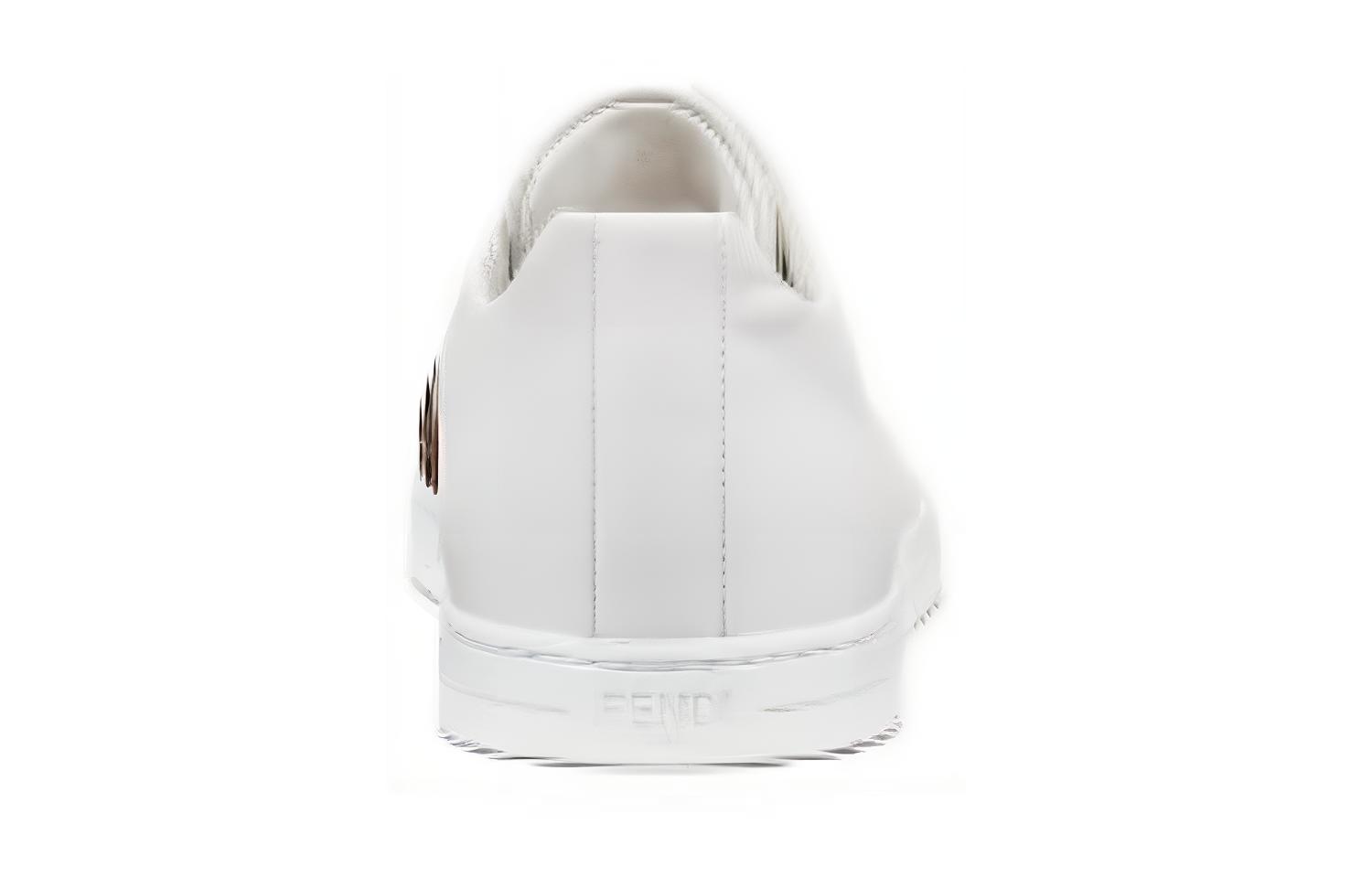 Fendi Lace-Up Fashion Sneaker 'White' 圖 5