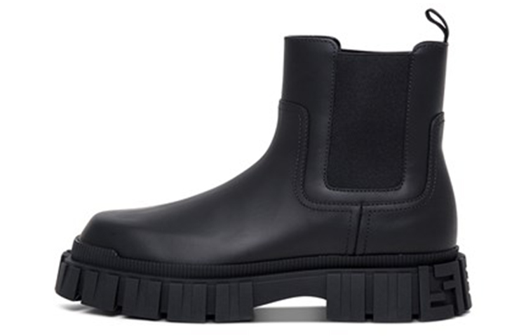 Fendi Leather Ankle Boot 'Black' 7U1446-AD7Q-F0ABB