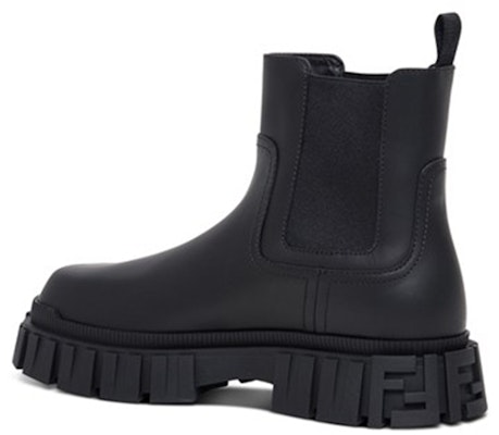 Boot Kulit Buku Lali Fendi 'Hitam' 7U1446-AD7Q-F0ABB Shop Boot Kulit Buku Lali Fendi 'Hitam' 7U1446-AD7Q-F0ABB
