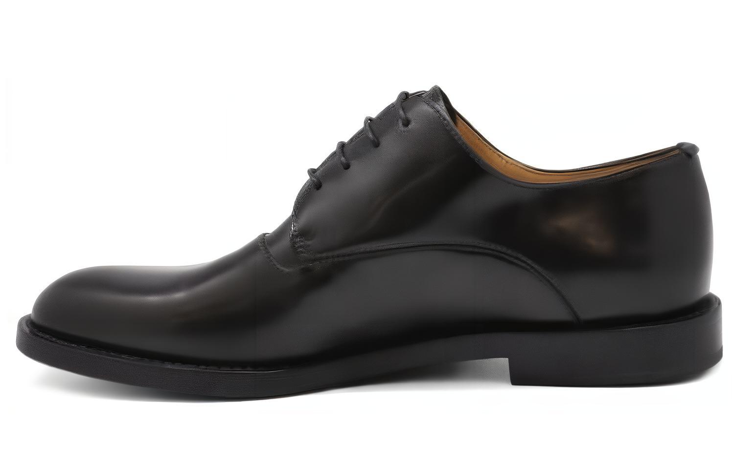 Fendi Leather Derby 'Black'