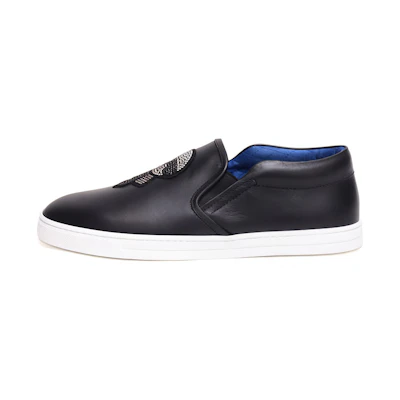Fendi Leather Fashion Sneaker 'Black'