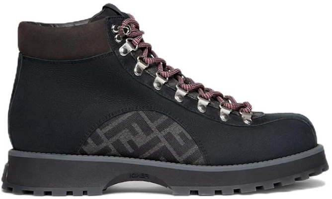 Fendi leren veterlaarzen ronde neus ''Donkergrijs'' 7U1577ALIPF1JF9 Order Fendi leren veterlaarzen ronde neus ''Donkergrijs'' 7U1577ALIPF1JF9