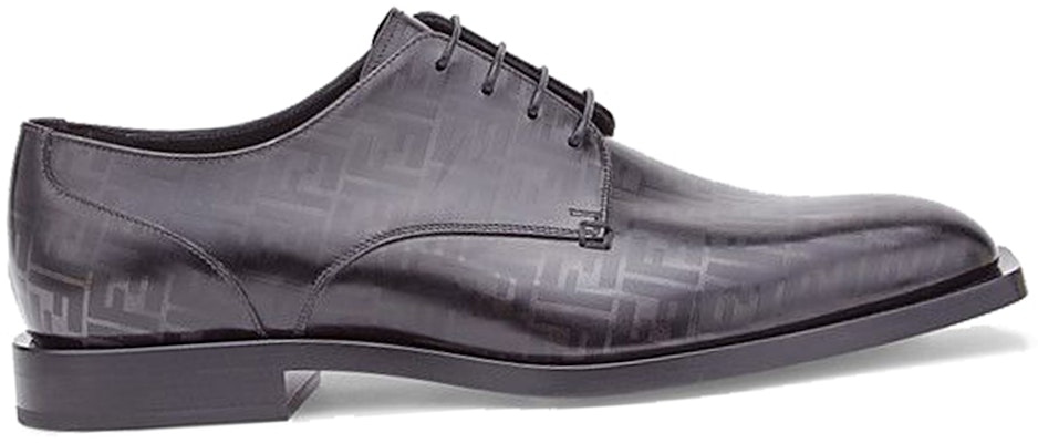 Fendi Leather Lace-Up Shoes 'Black' 7L1299A9SNF16OJ Order Fendi Leather Lace-Up Shoes 'Black' 7L1299A9SNF16OJ